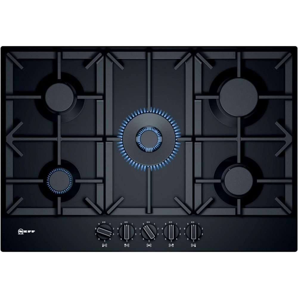 Neff T27DS59S0 N 70, Built-in Gas hob 75 cm Black