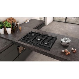 Neff T27DS59S0 N 70, Built-in Gas hob 75 cm Black