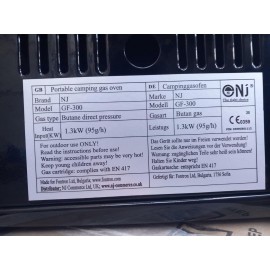 Portable Mini Gas Oven 30L Grill Camping Outdoor with Carry Case Butan