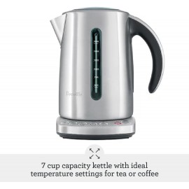 Breville BKE820XL IQ Kettle, Countertop Electric Kettle, Brushed Stain