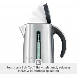 Breville BKE820XL IQ Kettle, Countertop Electric Kettle, Brushed Stain