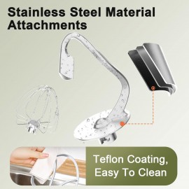 Vospeed Stand Mixer 1500W 8L Cake Mixer Electric Kitchen Food Mixer wi