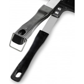 VonShef Stove Top Waffle Iron, Dual Head Die-Cast Aluminium Waffle Mak