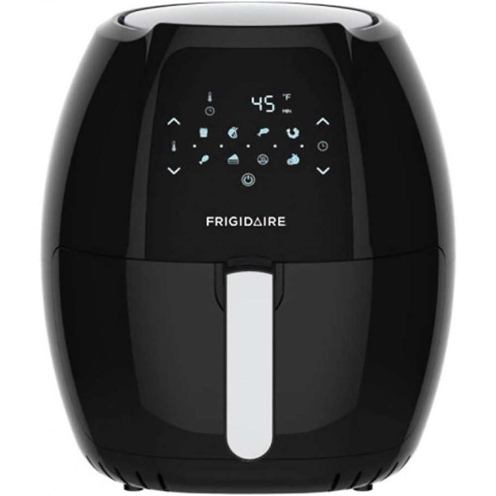Frigidaire EAF601-BLACK 6L Easy-to-Use Digital Air Fryer, 8.2qt, Black