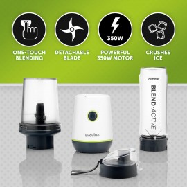 Breville Blend Active Compact Food Processor and Smoothie Maker | 350W