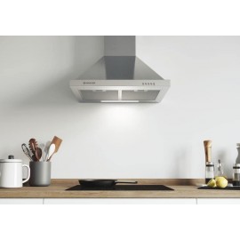 Hoover HCE160N/1 60 cm Chimney Hood, 3 Speeds, Rapid extraction, LED L