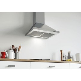 Hoover HCE160N/1 60 cm Chimney Hood, 3 Speeds, Rapid extraction, LED L