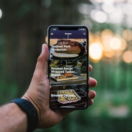 Masterbuilt MB20073420 30-inch Outdoor Digital Electric Smoker with Bl