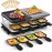 Voohek Korean BBQ Grill Raclette Table Grill Hibachi Electric Indoor G