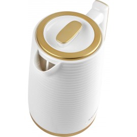 Salter EK5031WHT Palermo Electric 1.7L Kettle - 3000W Rapid Boil, 360°