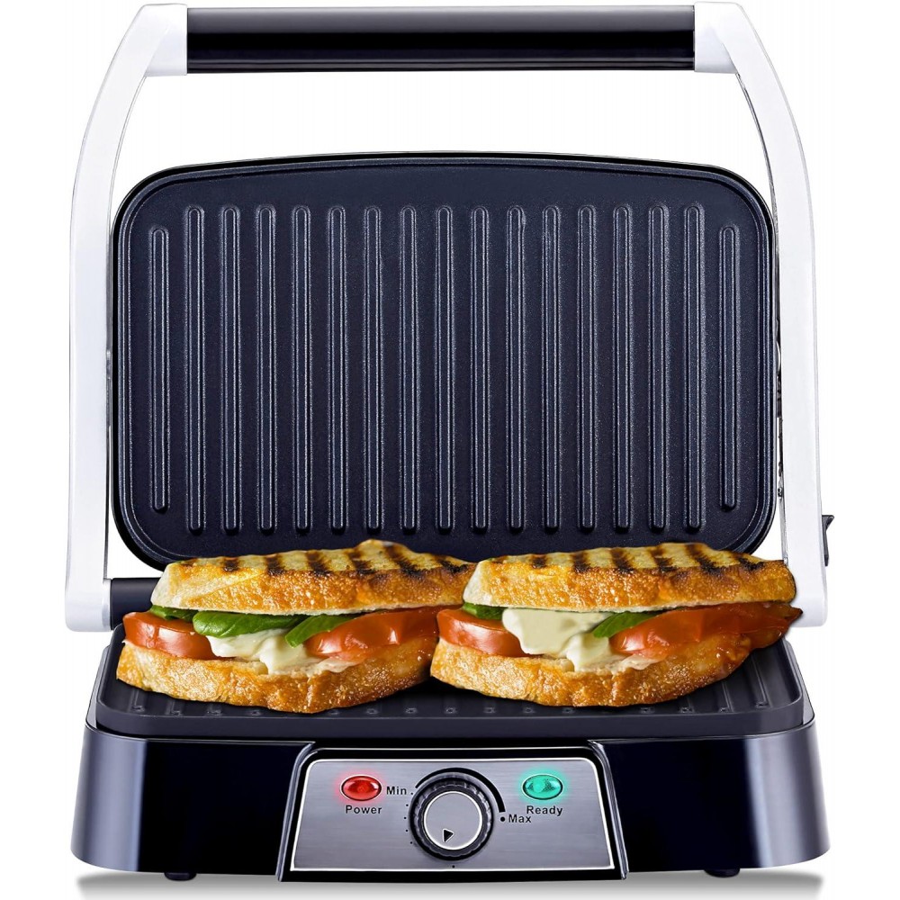 NETTA Panini Maker & Health Grill - Sandwich Toaster, Panini Press - 2