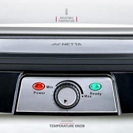 NETTA Panini Maker & Health Grill - Sandwich Toaster, Panini Press - 2