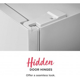 Frigidaire 11.6 Cu. Ft. Compact ADA Top Freezer Refrigerator in White