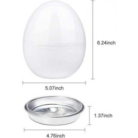 Microwave Egg Boiler for 4 Eggs Poachers Boiled Egg Cooker Microwave o