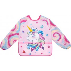 WERNNSAI Kids Art Smock - Painting Smocks for Kids Waterproof Toddler
