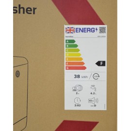 Hermitlux Table Top Dishwasher, Mini Countertop Dishwasher with 4 Plac