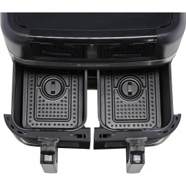 West Bend Air Fryer Dual Basket 10-Quart Capacity with Digital Control