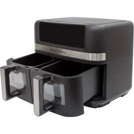 West Bend Air Fryer Dual Basket 10-Quart Capacity with Digital Control