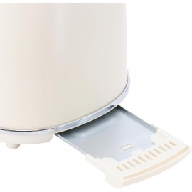 MegaChef 1.7 Liter Electric Tea Kettle and 2 Slice Toaster Combo in Ma