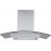 Cookology Curved Glass Chimney Cooker Hood, Energy A Rated Wall Mounte