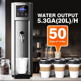 WantJoin Hot Water Dispenser Commercial Water Boiler 20L(5.2GAL)/Hour