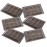 6 x Plain Chocolate Bar Moulds