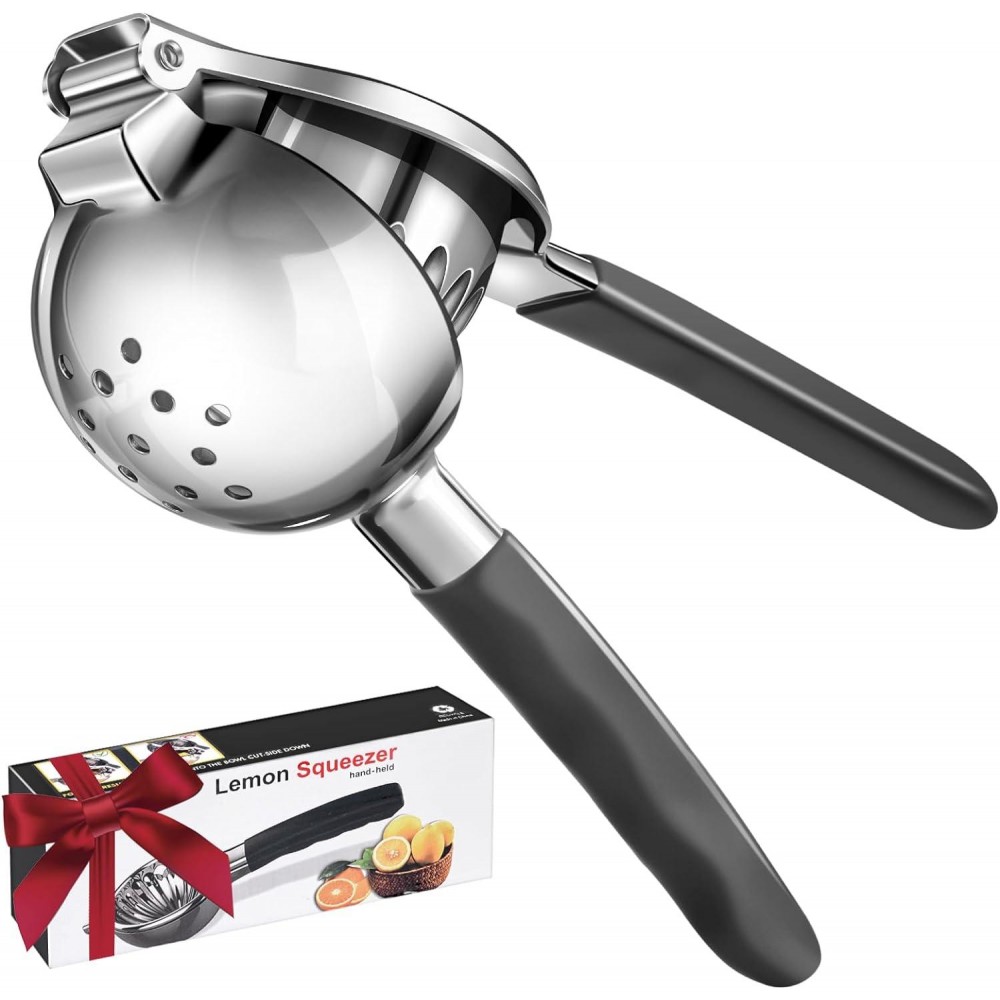 Lemon Squeezer, Sopito Stainless Steel Citrus Press Juicer Heavy Duty