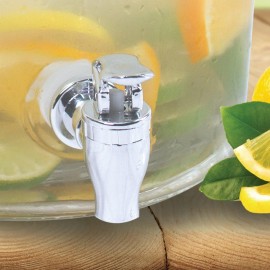 The Vintage Company B 51050 Jumbo Glass Drinks Dispenser | Air Tight L