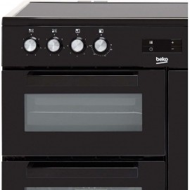 Beko KDVC90K 90cm Electric Range Cooker with Ceramic Hob - Black - A/A