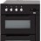 Beko KDVC90K 90cm Electric Range Cooker with Ceramic Hob - Black - A/A