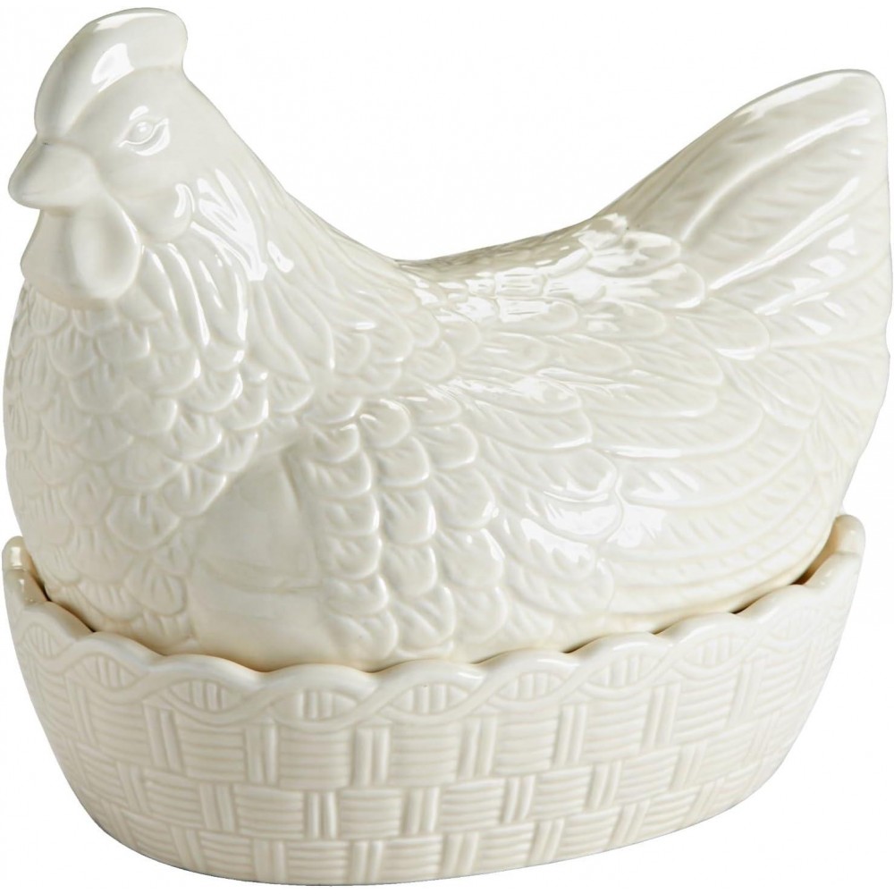 Mason Cash Cream Hen Nest Egg Storage