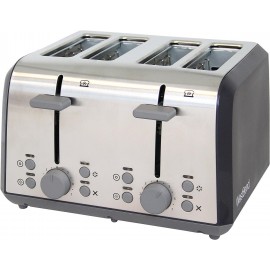 West Bend 4 Slice Toaster with Extra Wide Slots, Bagel Settings, Ultim