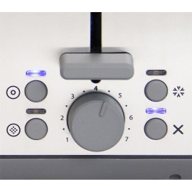 West Bend 4 Slice Toaster with Extra Wide Slots, Bagel Settings, Ultim