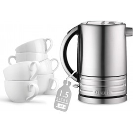 Dualit Architect Kettle | 1.5 L 2.3 KW Stainless Steel | Rapid Boil an