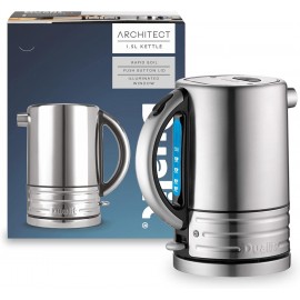 Dualit Architect Kettle | 1.5 L 2.3 KW Stainless Steel | Rapid Boil an