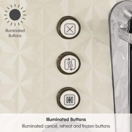 Morphy Richards Vector 4 Slice Toaster, High Gloss Geometric Design, D