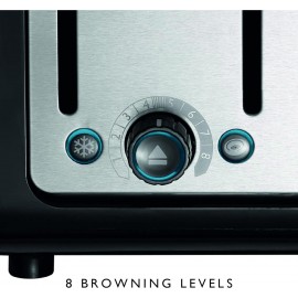 Dualit 46505 Architect 4 Slice Toaster | Brushed Stainless Steel with