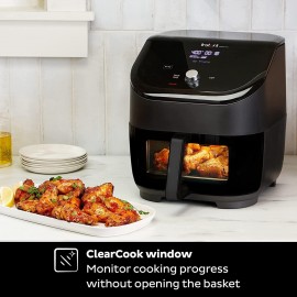 Instant Vortex Plus 6QT ClearCook Air Fryer, Clear Windows, Custom Pro