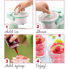 DASH Shaved Ice Maker and Slushie Machine (Aqua): Multi-Purpose Ice Sh