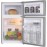 Electriq Under Counter Freestanding Fridge Freezer - Silver
