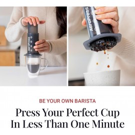AeroPress Coffee and Espresso Maker - Quickly Makes Delicious Coffee W