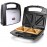 Aigostar 800W Sandwich Toastie Maker 2 Slice Toaster with Easy Clean N