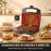 Aigostar 800W Sandwich Toastie Maker 2 Slice Toaster with Easy Clean N