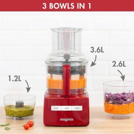Magimix 5200XL Food Processor | 3.7L BPA-Free Bowl | Quiet & Powerful