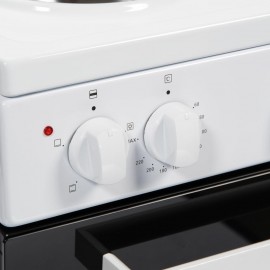 Cookology CFSPSC501WH 50cm 62L Capacity Single Cavity Freestanding Ele