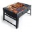 BBQ Barbecue Grill, Portable Folding Charcoal Barbecue Desk Tabletop O