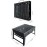 BBQ Barbecue Grill, Portable Folding Charcoal Barbecue Desk Tabletop O