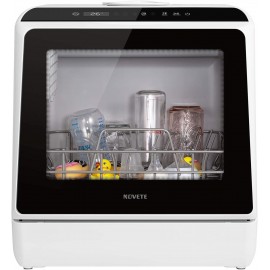 Portable Countertop Dishwashers, Compact Dishwashers with 5 L Built-in
