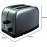 Russell Hobbs 2 Slice Toaster with brushed sides (Independent slots, H