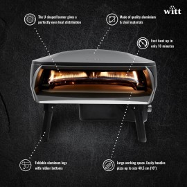 NEW Witt ETNA Fermo Award Winning Pizza Oven - Traditional Pizza Bakin